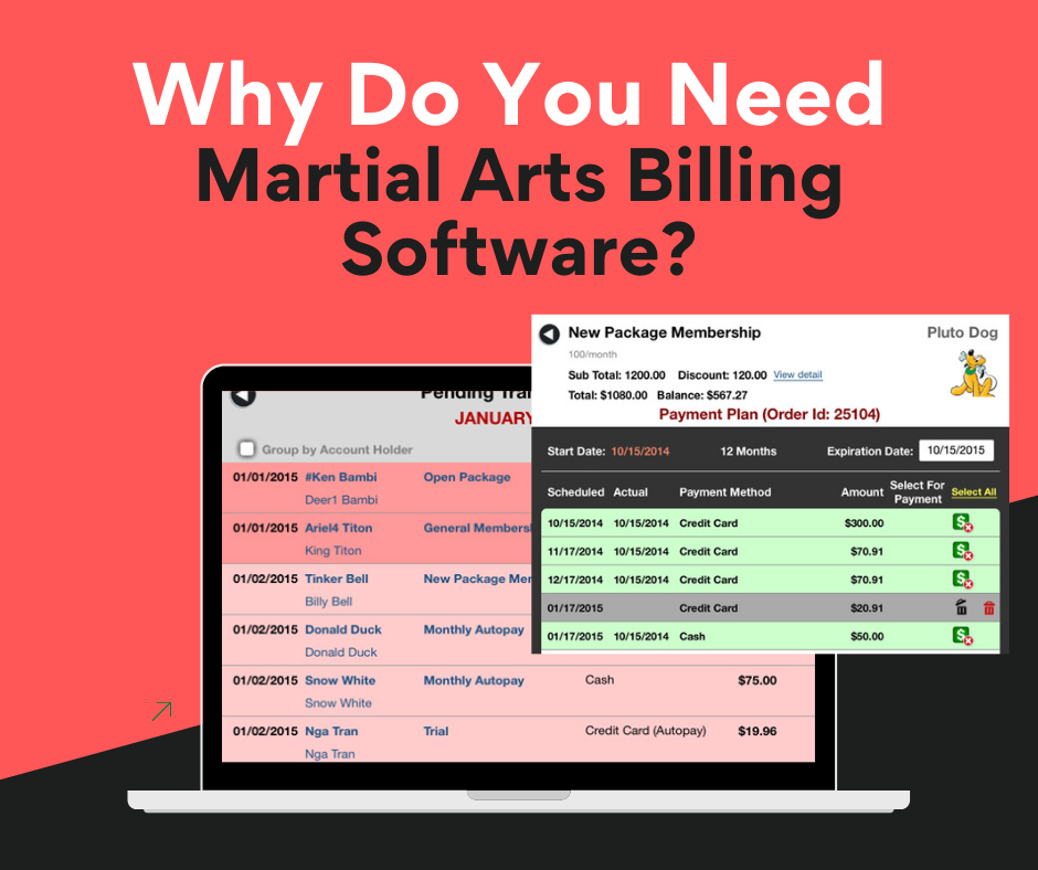 martial arts billing software