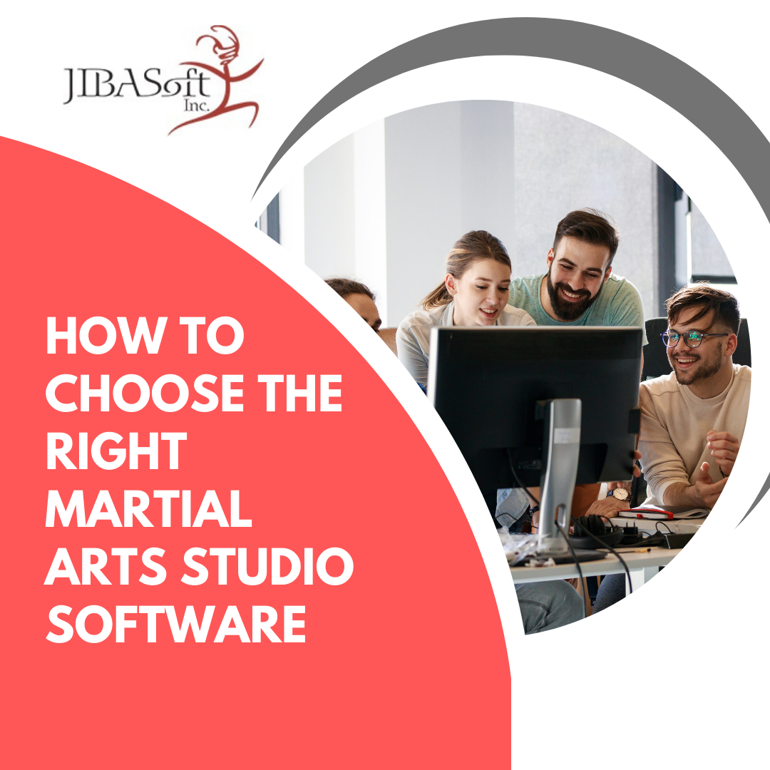 Martial arts studio software